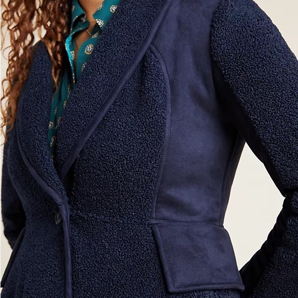 Cassia Sueded Sherpa Coat
Anthropologie - Picture 4 of 9